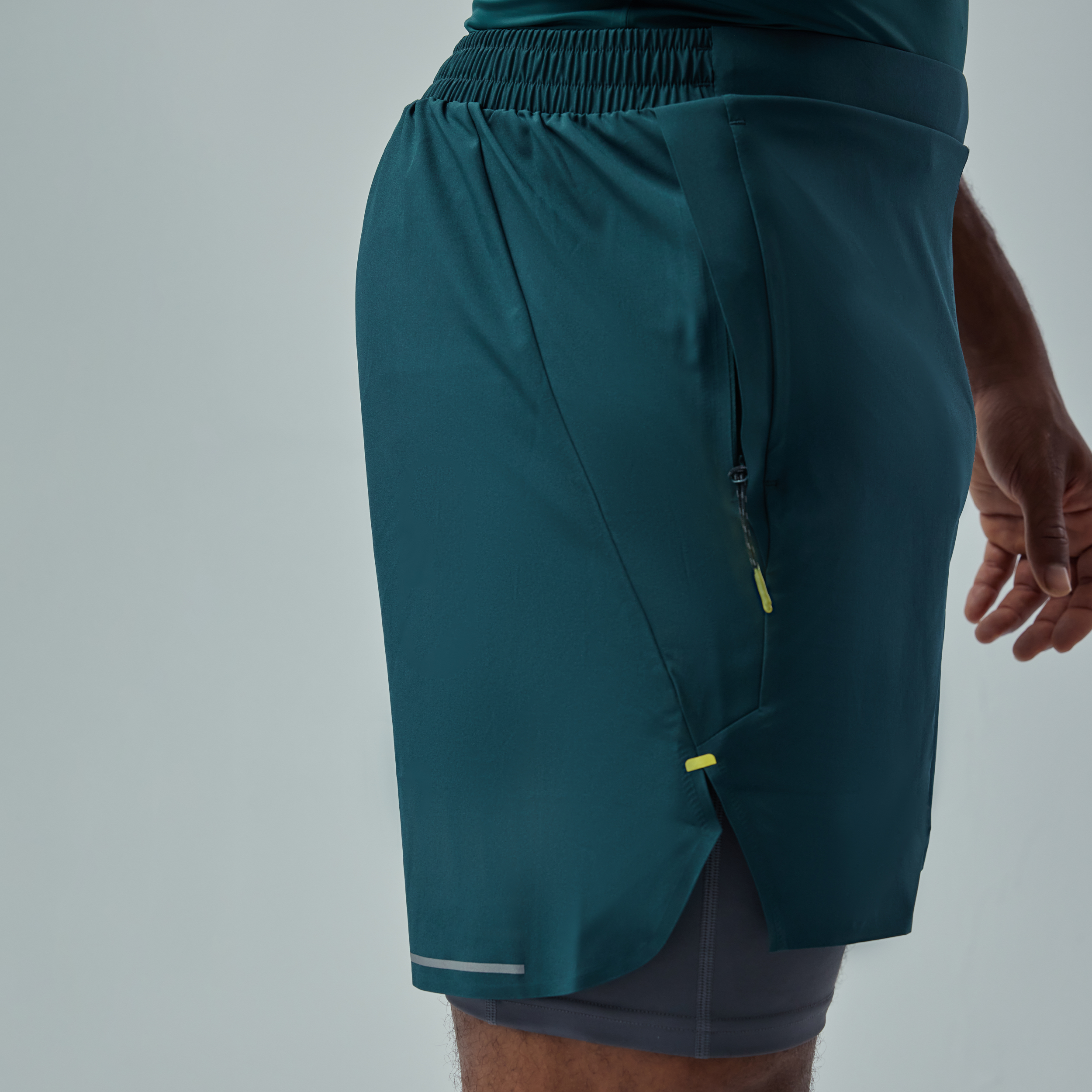Men's Elevate Shorts - Pine Green
