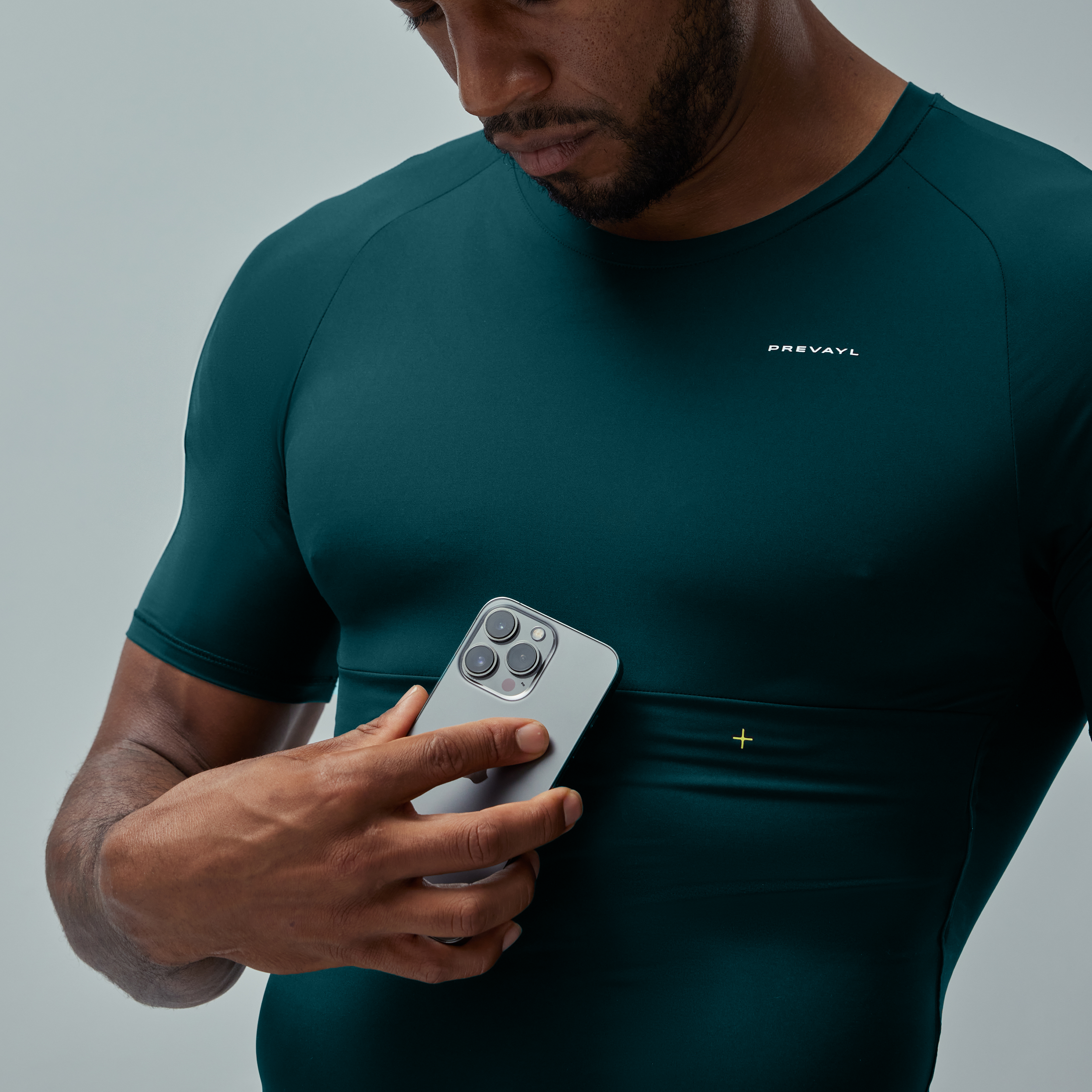 Single Item: Pine Green Smart T-Shirt - Compressive Fit